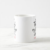 Mug Être un enseignant est facile drôle | Professeur (Centre)