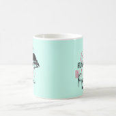 Mug Être un flamant rose dans une volée de pigeons (Centre)