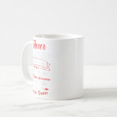 Mug Être Un Frère D'Une Frédéric Soeur (Devant gauche)