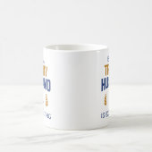 Mug Être Un Mari Trophée Est Épuisant (Centre)