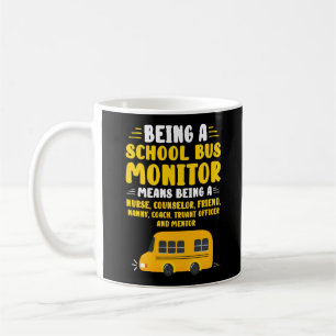 Mug Être Un Moniteur De Bus Scolaire