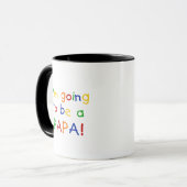 Mug Être un Papa - Couleurs primaires (Devant gauche)