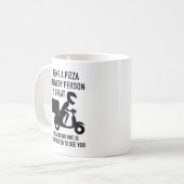 Mug Être Un Vendeur De Pizza Est Super (Devant gauche)