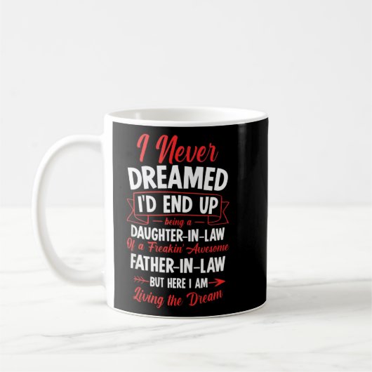 Mug Être Une Fille En Droit D'Un Fils Freakin' Awesome (Gauche)