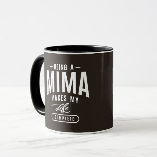Mug Être une Mima (Devant gauche)