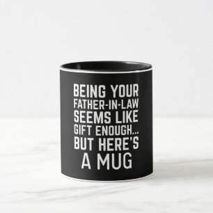 Mug Être votre beau-père semble être un cadeau suffisa
