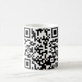 Mug Étreignez un code du geek QR (Centre)