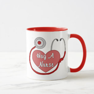 Mug Étreignez une infirmière !