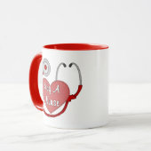 Mug Étreignez une infirmière ! (Devant gauche)