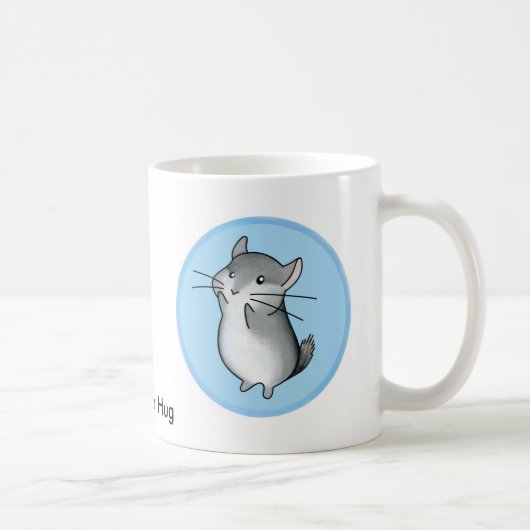 Mug Étreinte de chinchilla (Droite)