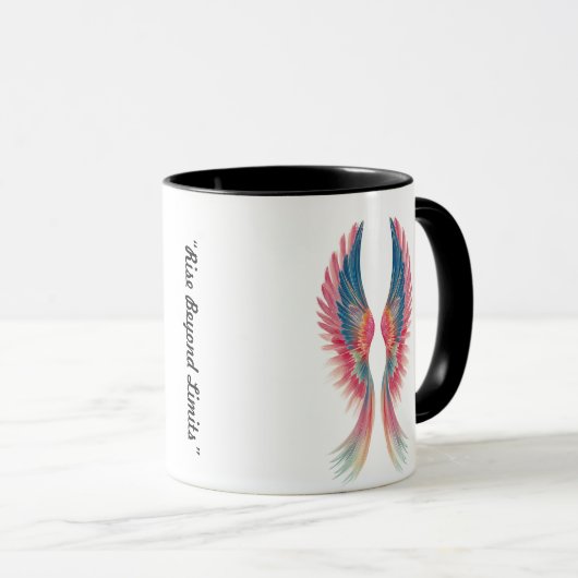Mug "Étreinte de Lumière Céleste" (Devant droit)