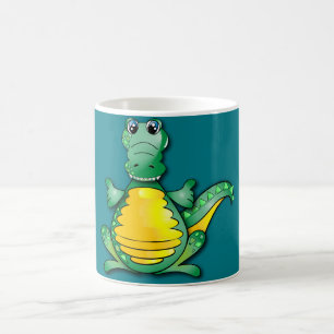 Mug Étreinte heureuse de crocodile