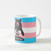 Mug Étreintes d'ours de maman (transport) (Devant droit)
