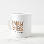 MUG ÊTRES HUMAINS : LES COULEURS PEUVENT VARIER (Devant gauche)