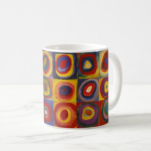 Mug Étude de couleur - Wassily Kandinsky (Devant droit)