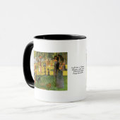 Mug Étude de ~ Georges Seurat de dimanche après-midi (Devant gauche)