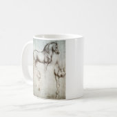 Mug Étude des chevaux - Leonardo da Vinci (Devant gauche)