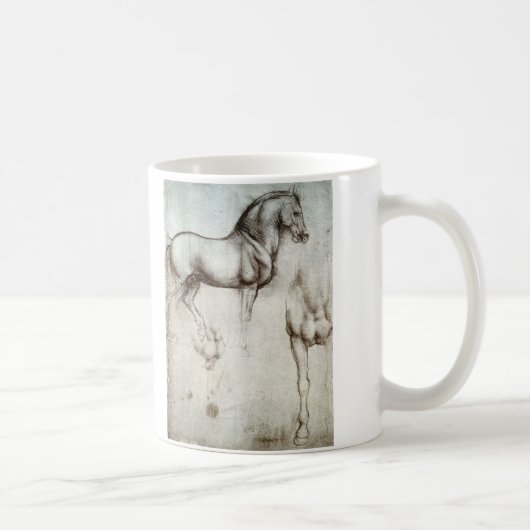 Mug Étude des chevaux - Leonardo da Vinci (Droite)