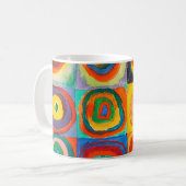 Mug Étude des couleurs | Wassily Kandinsky (Devant gauche)