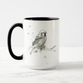 Mug Étude des oiseaux de la nature (Gauche)