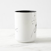 Mug Étude des oiseaux de la nature (Centre)