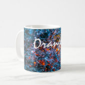 Mug Étude En Aquarelle - Orange (Devant gauche)