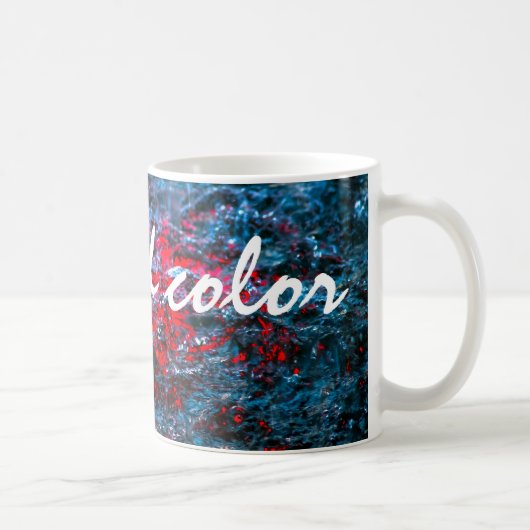 Mug Etude En Aquarelle - Rouge (Droite)