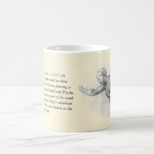 Mug Étude pour les 3 Graces - Camelot Raphael (Centre)