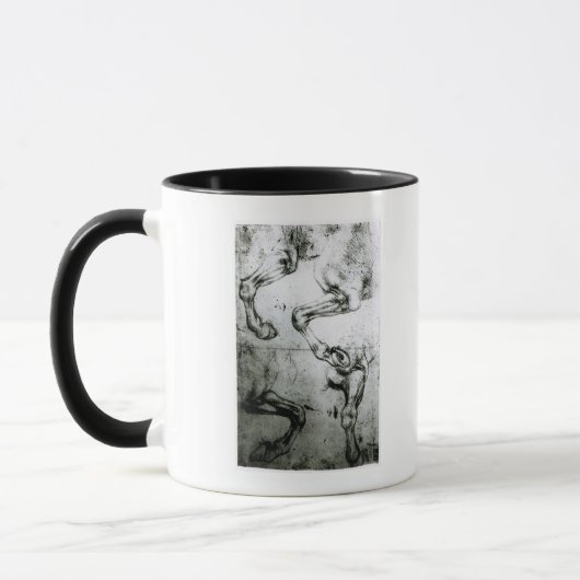 Mug Études des jambes de chevaux (Gauche)
