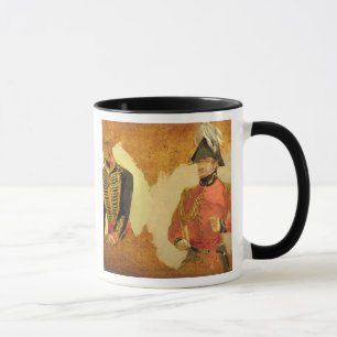 Mug Études d'uniforme royal d'artillerie de cheval, e