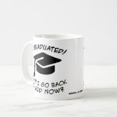 Mug Étudiant diplômé (Devant gauche)