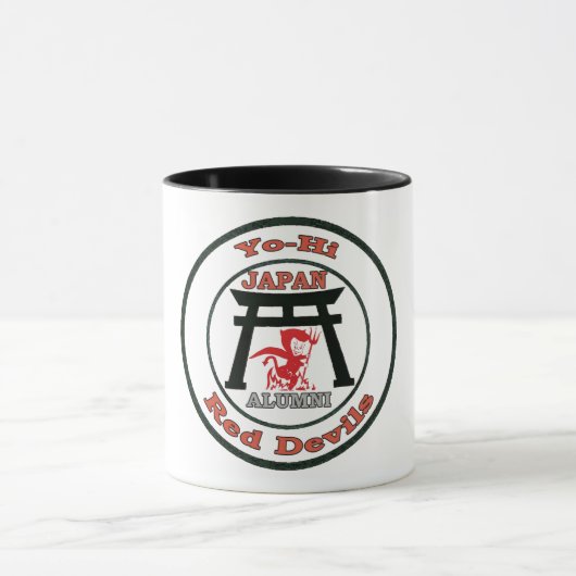 Mug Étudiant du lycée Yo-Hi Red Devils au Japon (Centre)