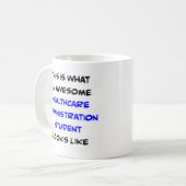 Mug étudiant en administration des soins de santé, gén (Devant gauche)