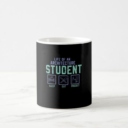 Mug Étudiant en architecture (Centre)