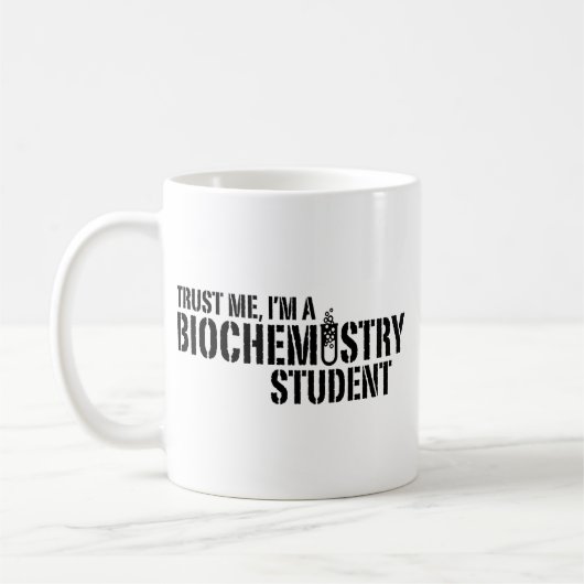 Mug Étudiant en biochimie (Gauche)