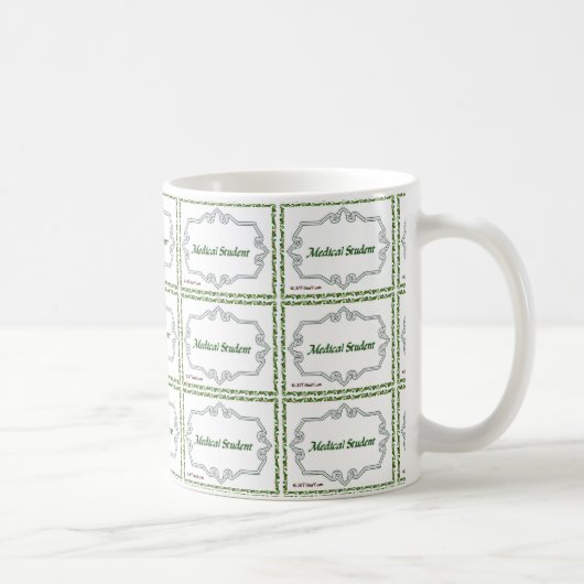 Mug Étudiant en médecine - chic (Droite)