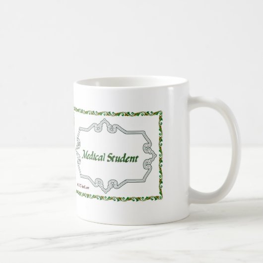 Mug Étudiant en médecine - chic (Droite)