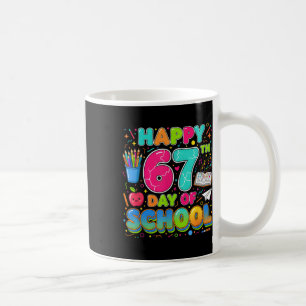 Mug Étudiant Six Sept Tendance 67 Heureux 67e Jour De