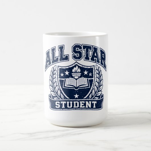 Mug Étudiant Vedette – Fierté du Campus Multi-Talentue (Centre)