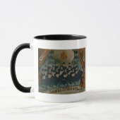 Mug "Étudiants espagnols, université de Madrid" (Gauche)