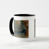 Mug "Étudiants espagnols, université de Madrid" (Devant gauche)