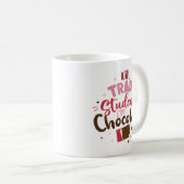 Mug Étudiants pour le chocolat Drôle Valentine (Devant droit)