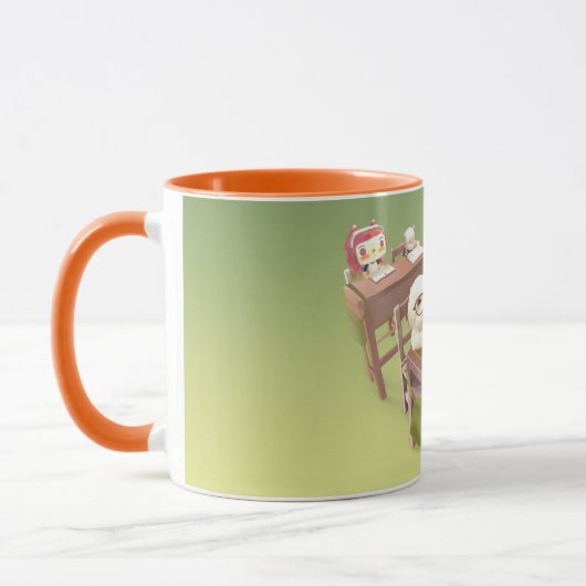 Mug Étudier dur (Gauche)