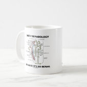 Mug Étudiez la néphrologie parce que c'est tellement n (Devant gauche)