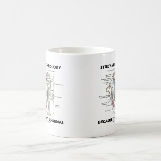 Mug Étudiez la néphrologie parce que c'est tellement n (Centre)