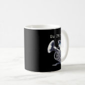 Mug Eu Phoned Funny Euphonium Frog Music Band Pun (Devant droit)