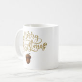 Mug Eucalyptus Acorns Noël (Devant gauche)
