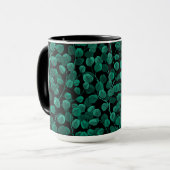 Mug Eucalyptus noir (Devant gauche)