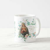 Mug Eucalyptus Religieux Immaculé Coeur Marie (Devant droit)