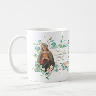 Mug Eucalyptus Religieux Immaculé Coeur Marie